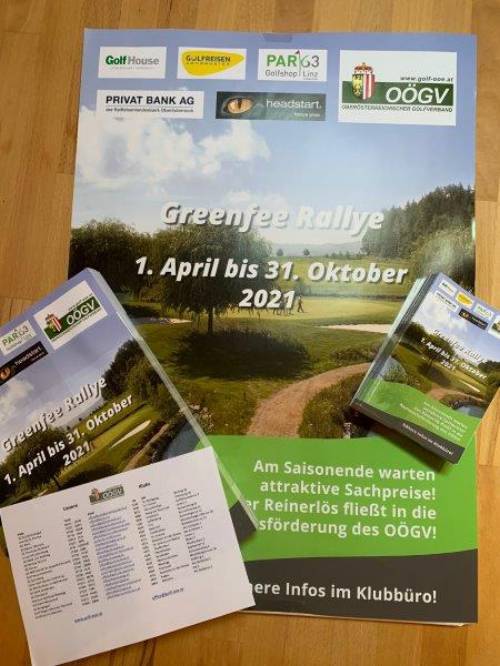 Greenfee Rallye 2021